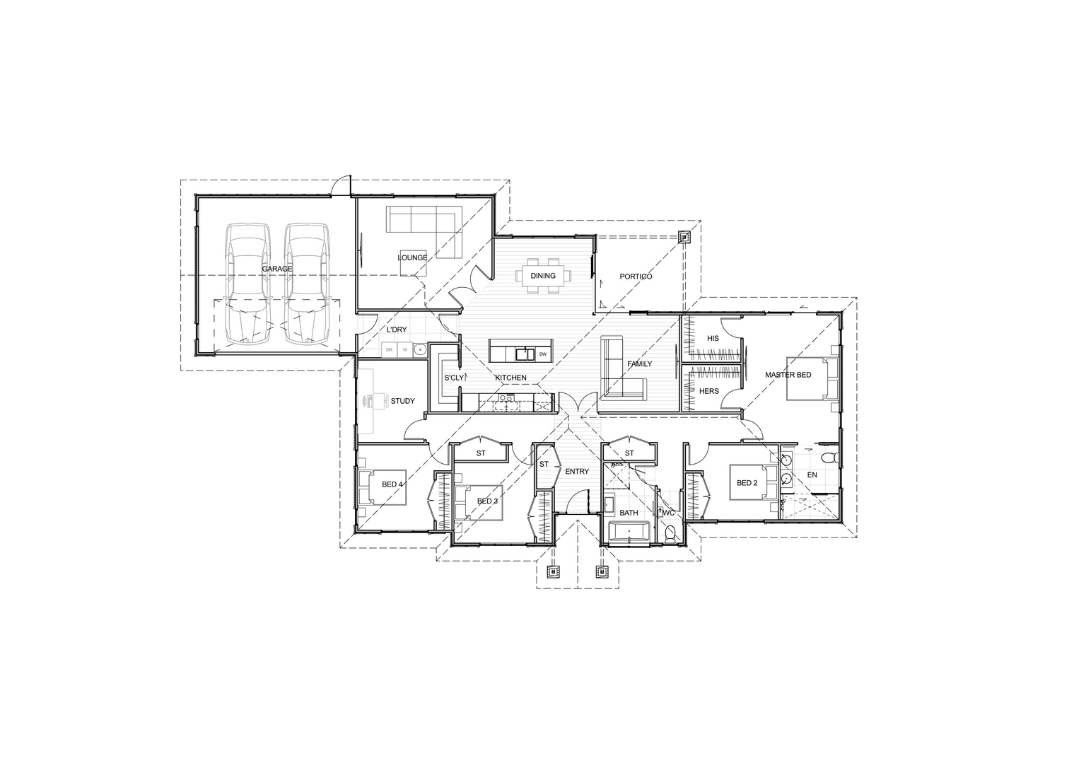 Entertainer's Delight floor plan