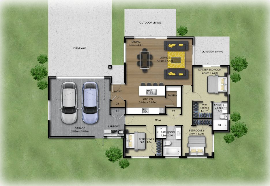 HAULTAIN ESTATE LOT-80 floor plan
