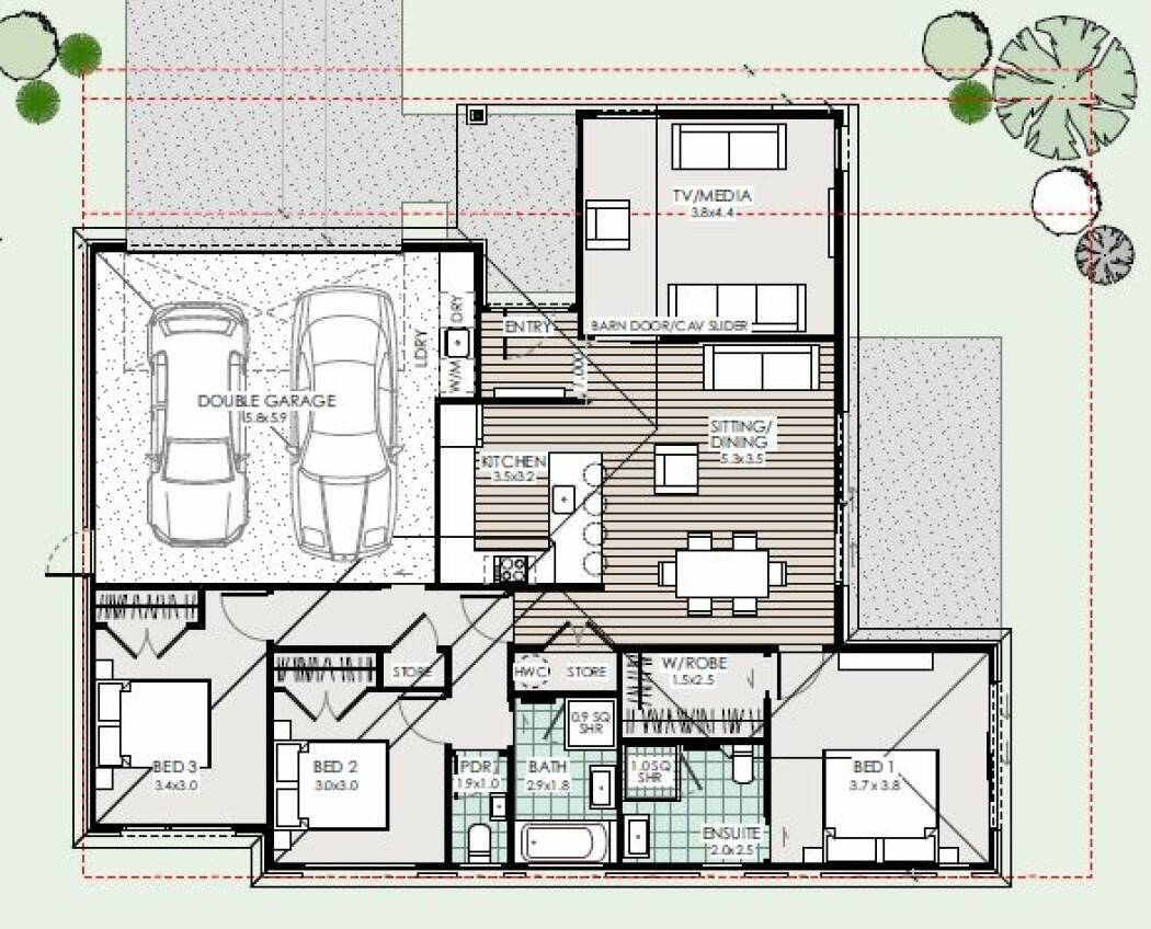 LOT 49, FARLEY AVENUE, STONEBROOK, GREYTOWN floor plan