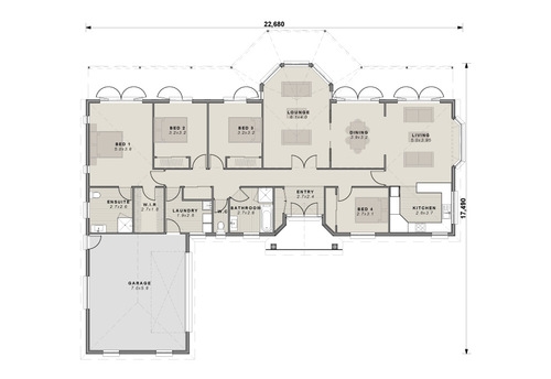 The Lyndhurst floor plan