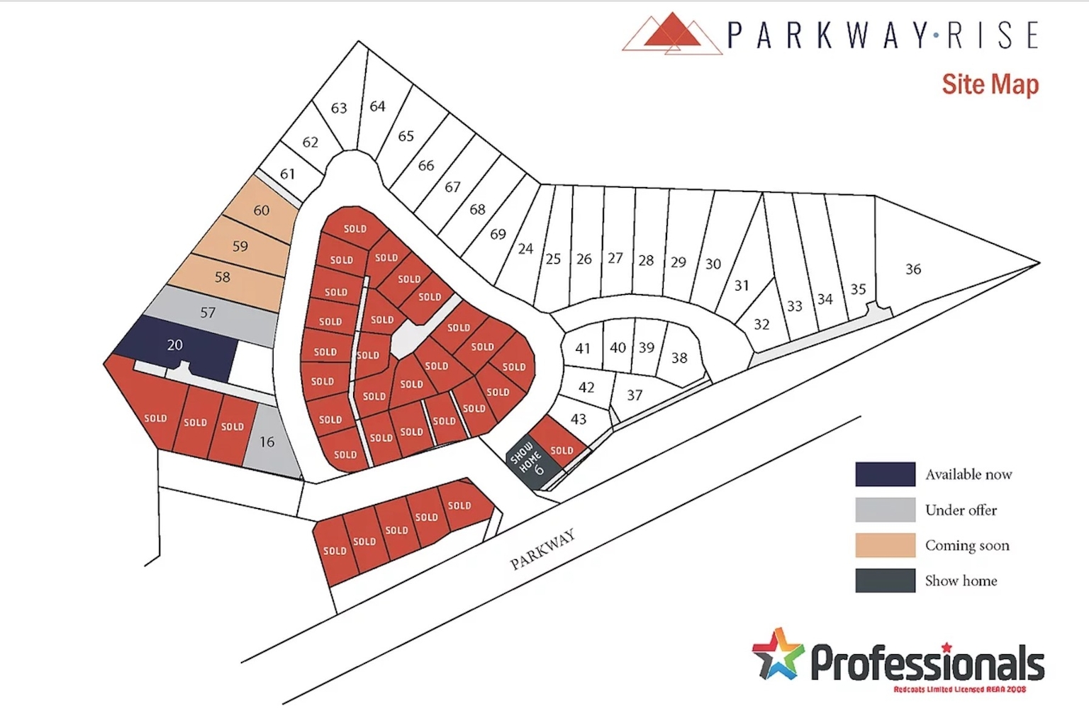 Parkway Rise stages image