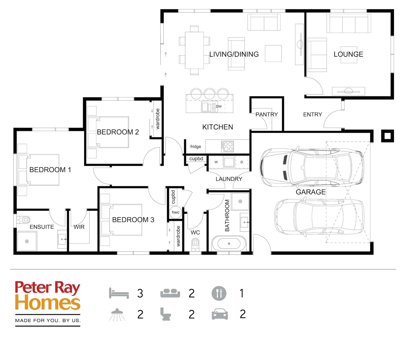 Kelly Show Home floor plan
