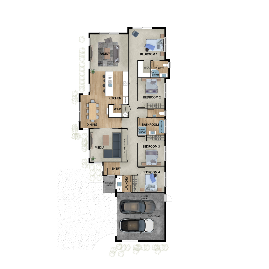 Lot 971, 4 Herridge Street, Ravenswood  floor plan