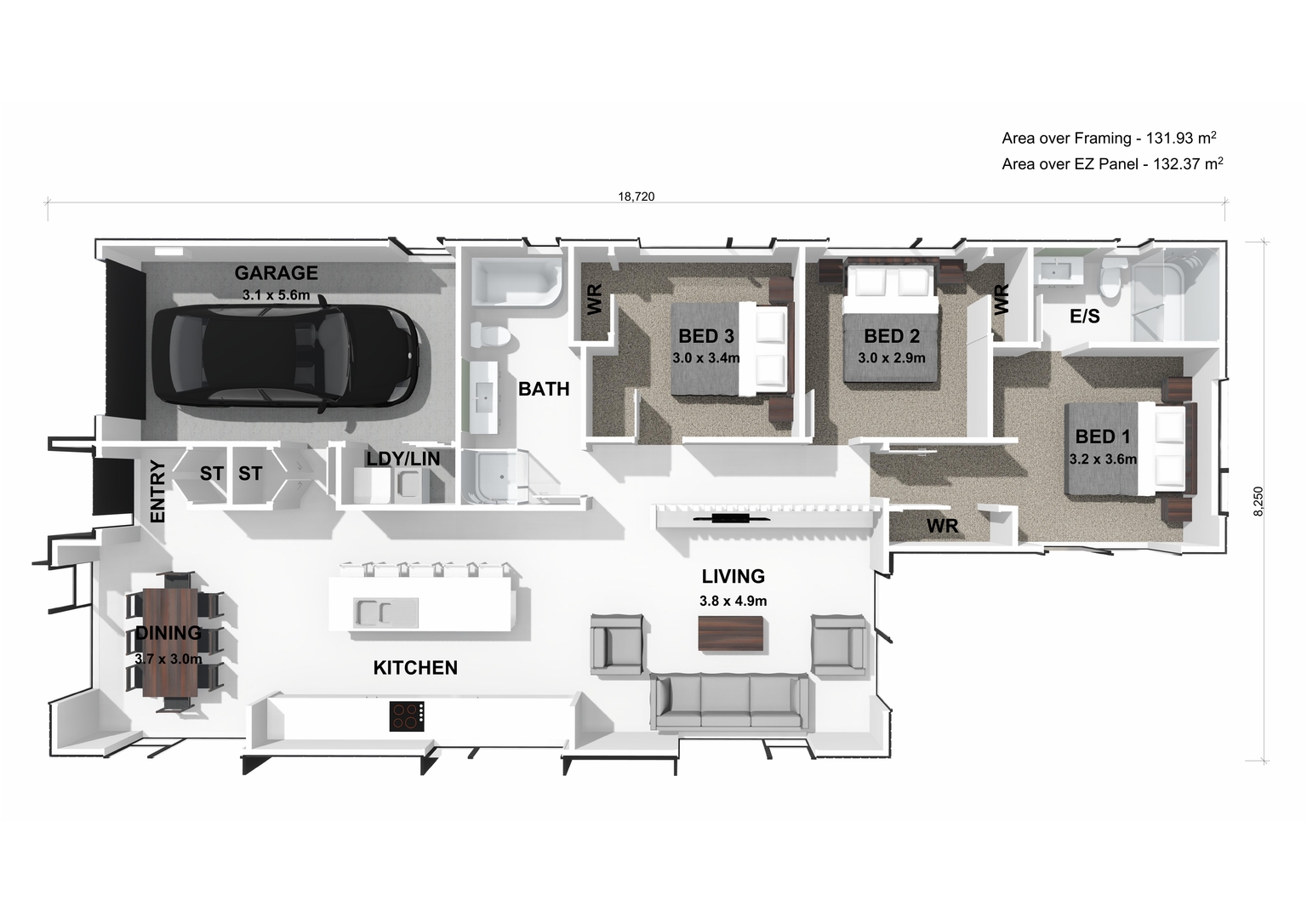 Aurora Show Home Investment Opportunity floor plan