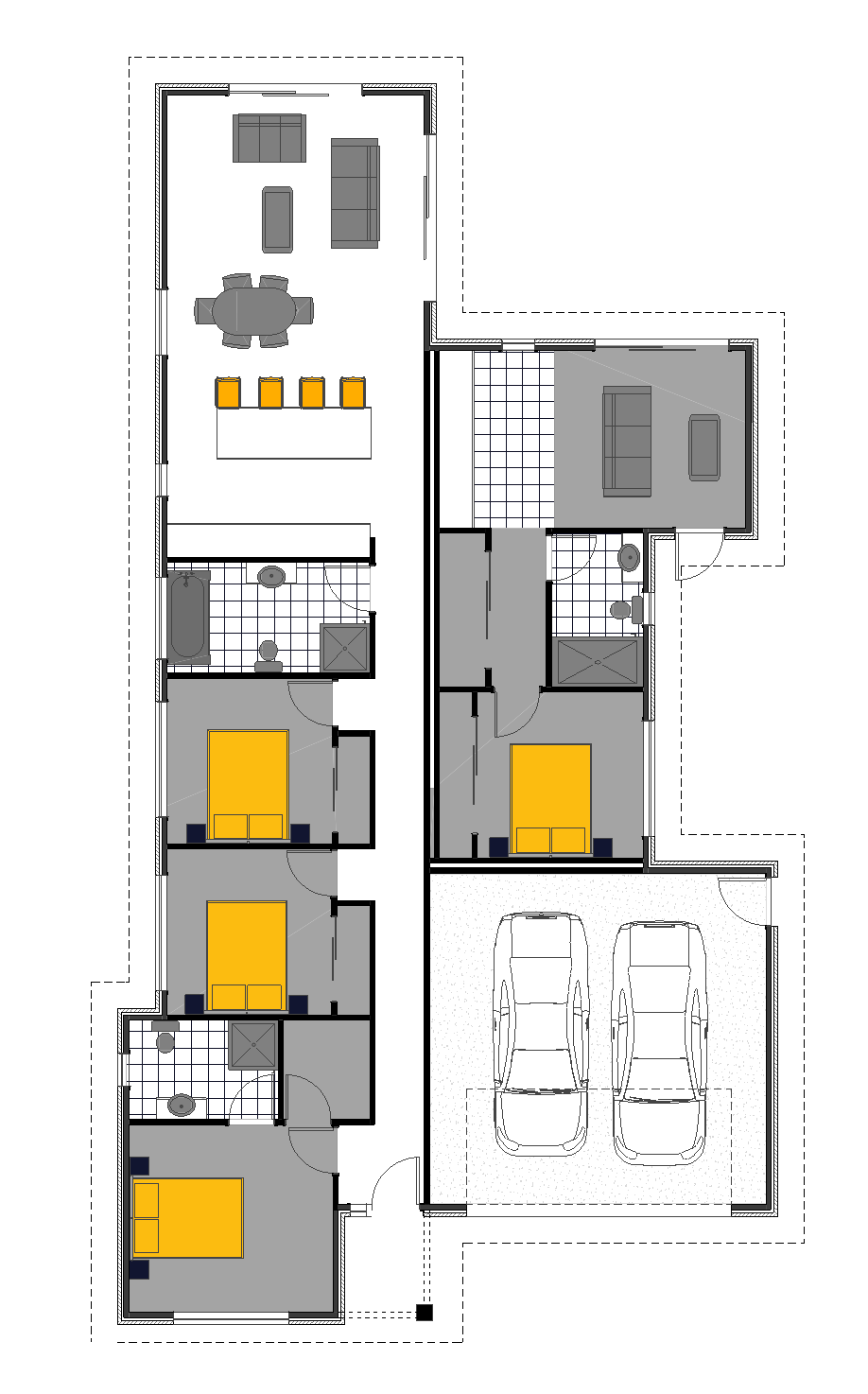 Home and Income, Granny Flat Pukekohe floor plan
