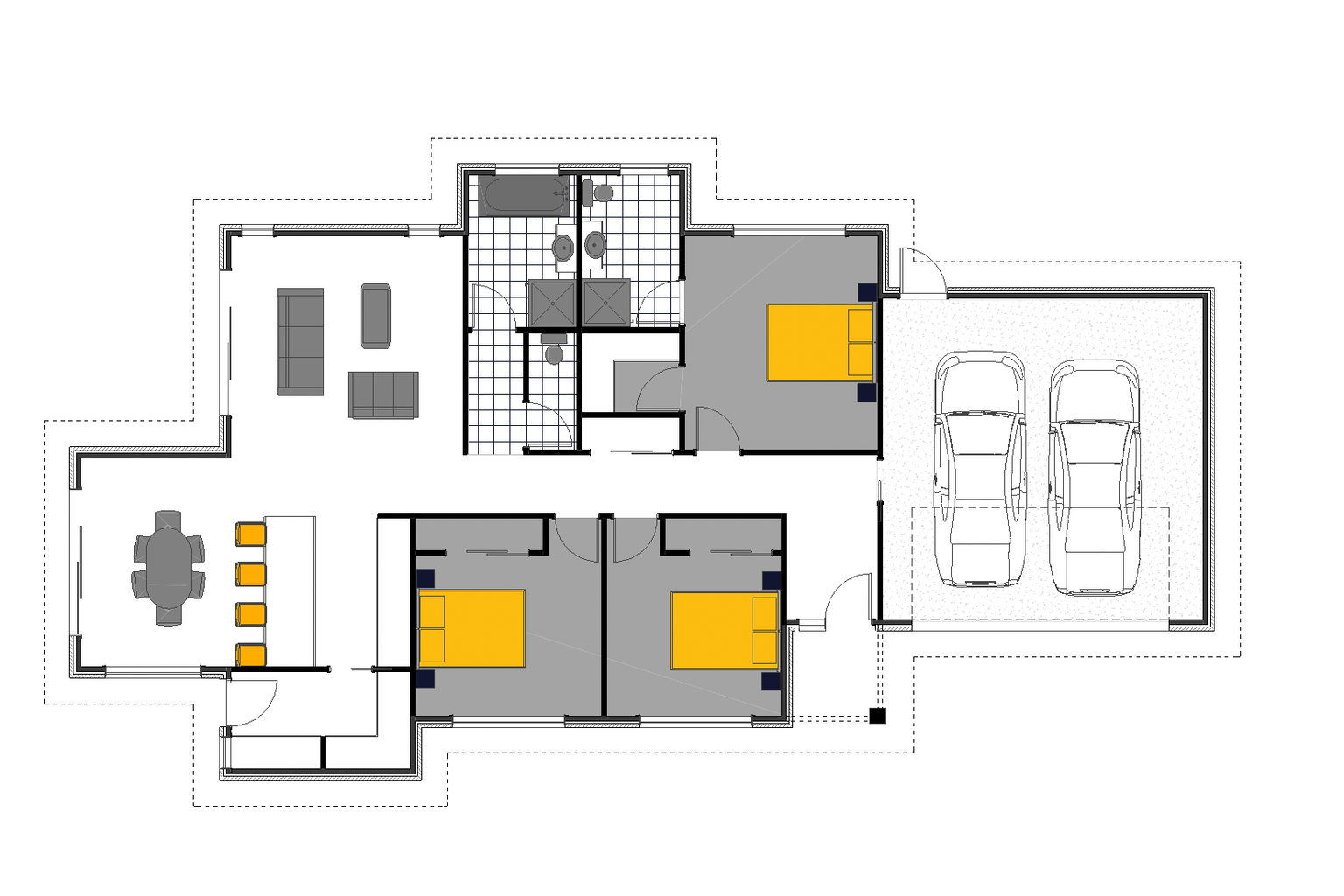 300 Esk Road floor plan