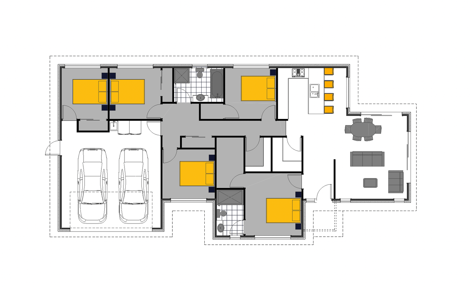 75E Martyn Street floor plan