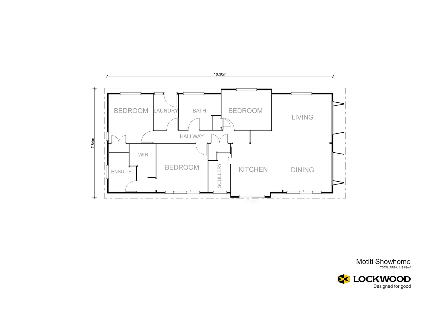 Lockwood Homes, Show Home - Tauranga floor plan