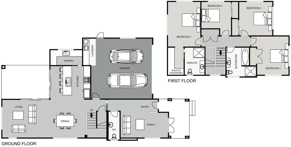 Signature Homes, Show Home - Papakura & Franklin floor plan