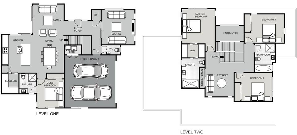 Signature Homes, Show Home - Rowen Estate, Flatbush floor plan