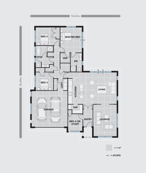 Platinum Homes, Show Home - Taupo floor plan