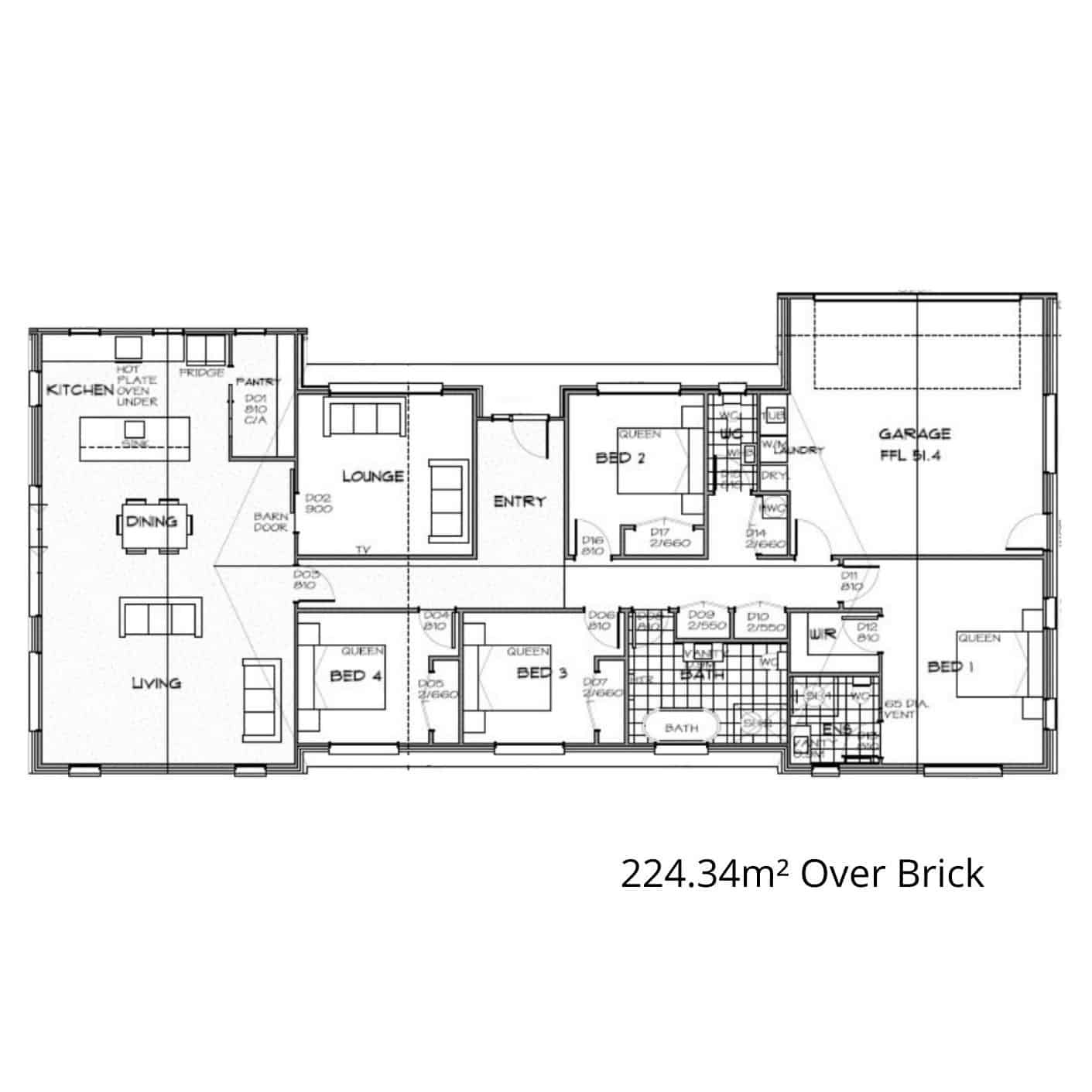 LOT 1 - 970 BOND ROAD floor plan