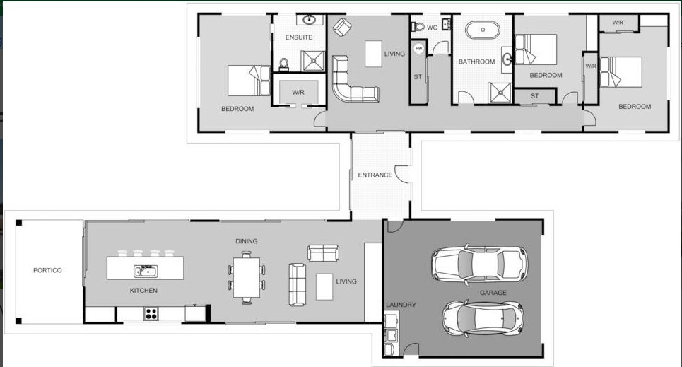 Millhouse Estate - Architecturally Designed floor plan