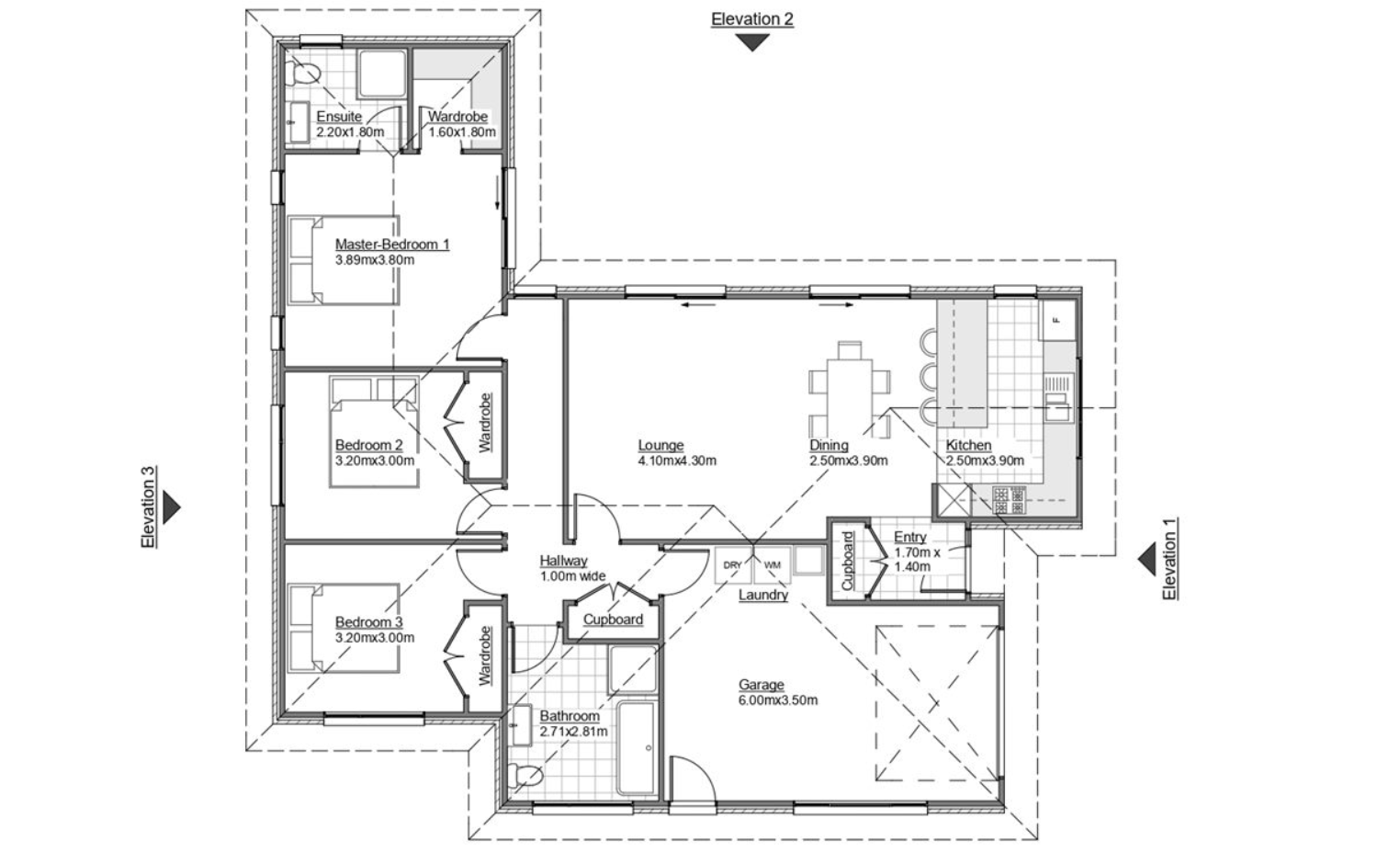 Cute little starter with Title issued floor plan
