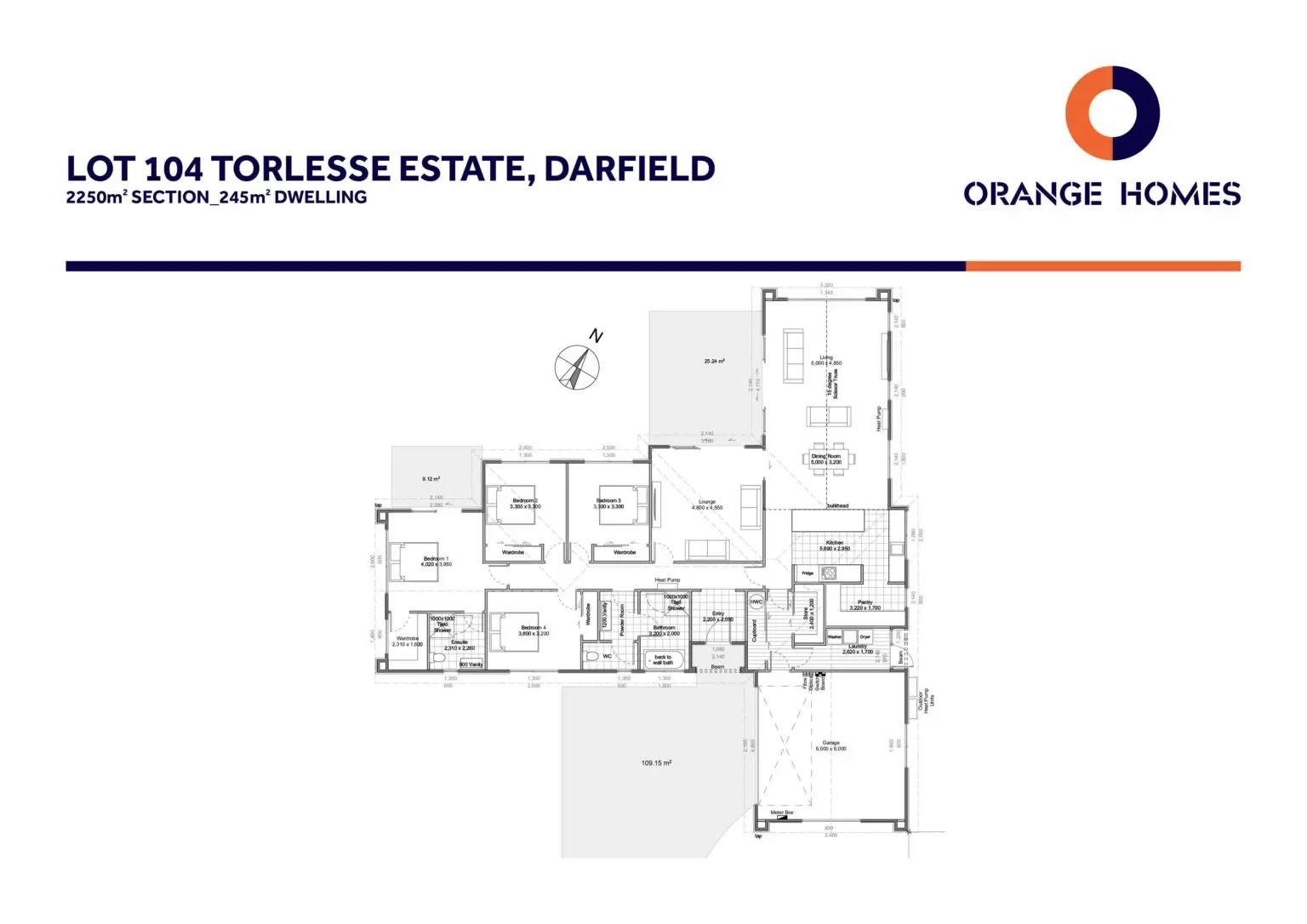 torlesse estate house and land package darfield floor plan