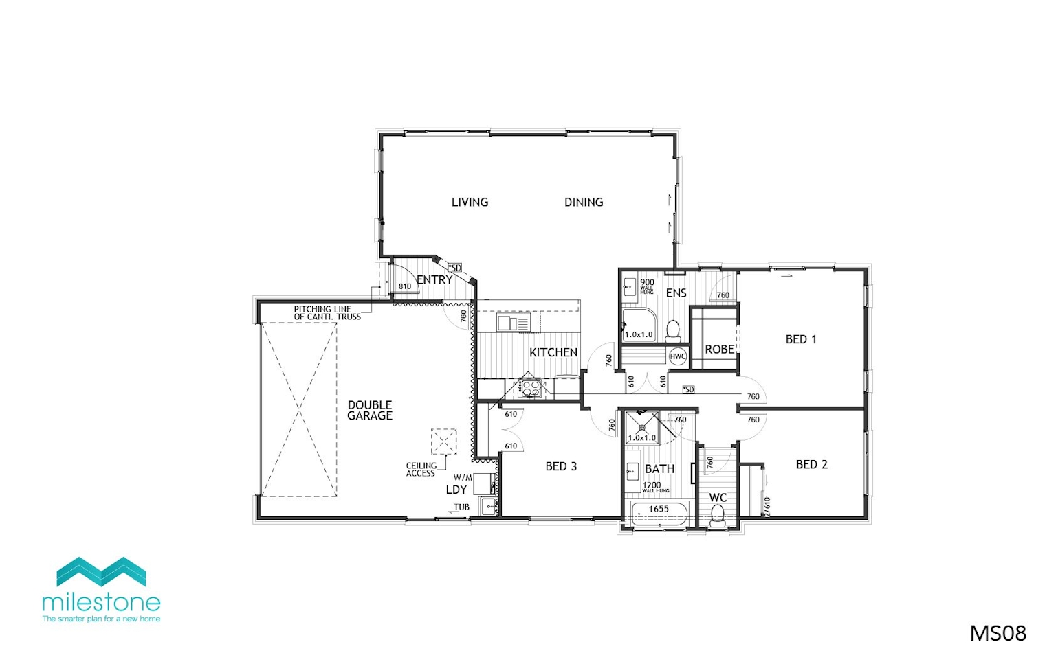 4 new H/L packages in Rata Street subdivision floor plan