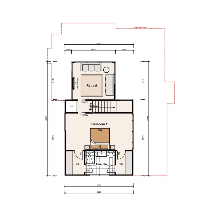 69B Almorah Rd floor plan