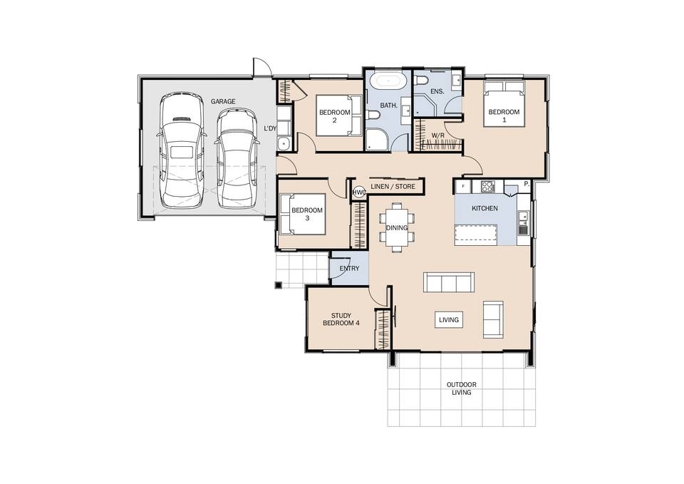 Ideal living at the The Vines, Clevedon floor plan
