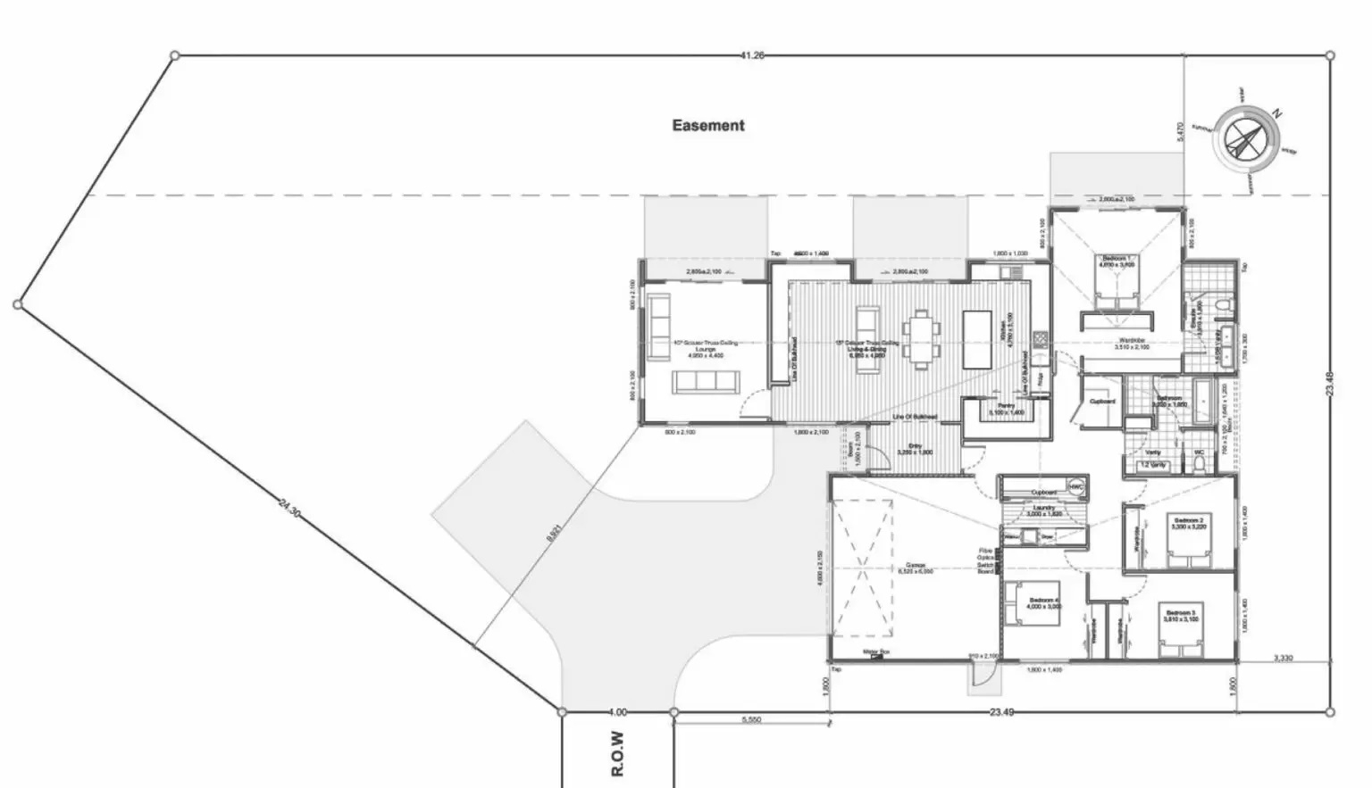 knights stream estate, house & land package halswell floor plan
