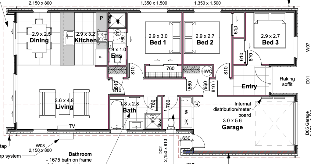 Lot 135 Ready to move in floor plan