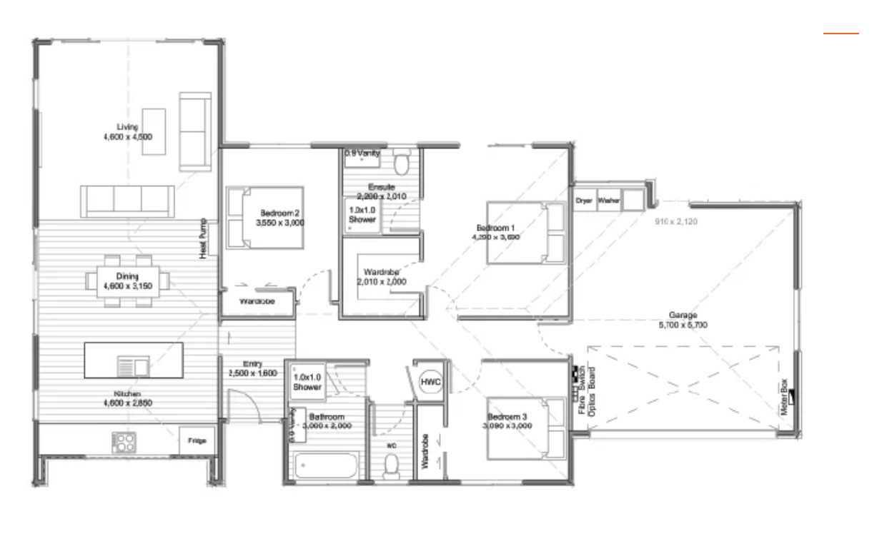 riverstone, house and land package halswell floor plan