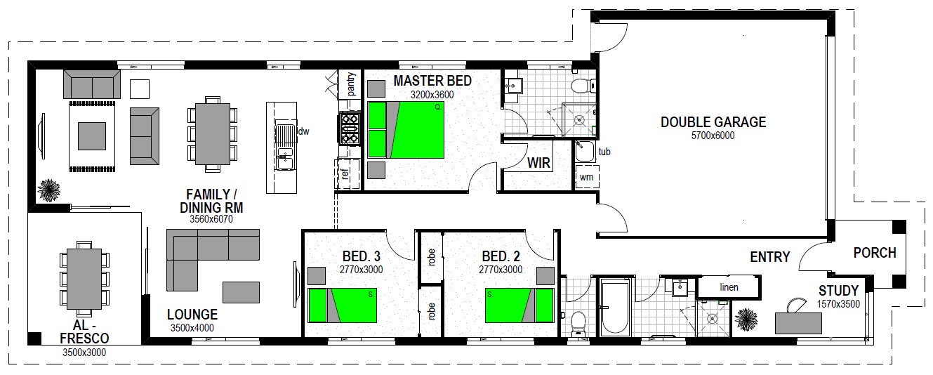 Always dreamed of living by the beach? floor plan