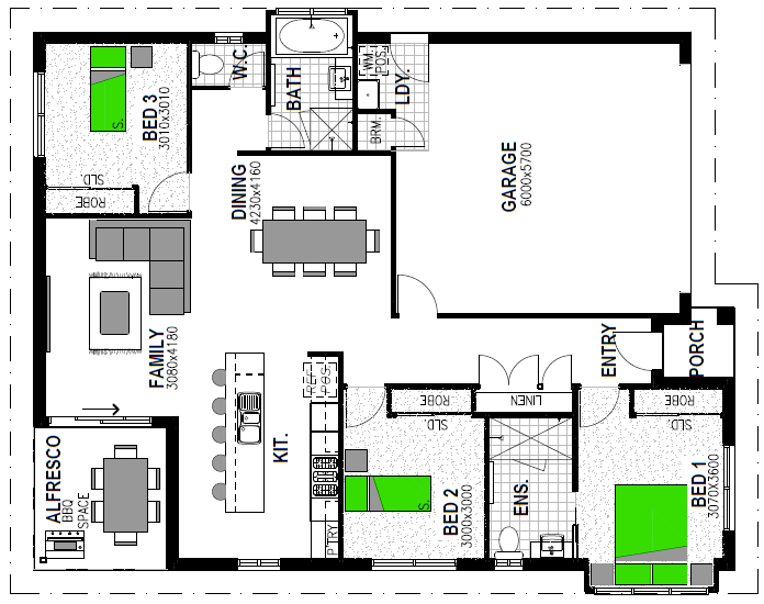Exceptional home design Pokeno floor plan